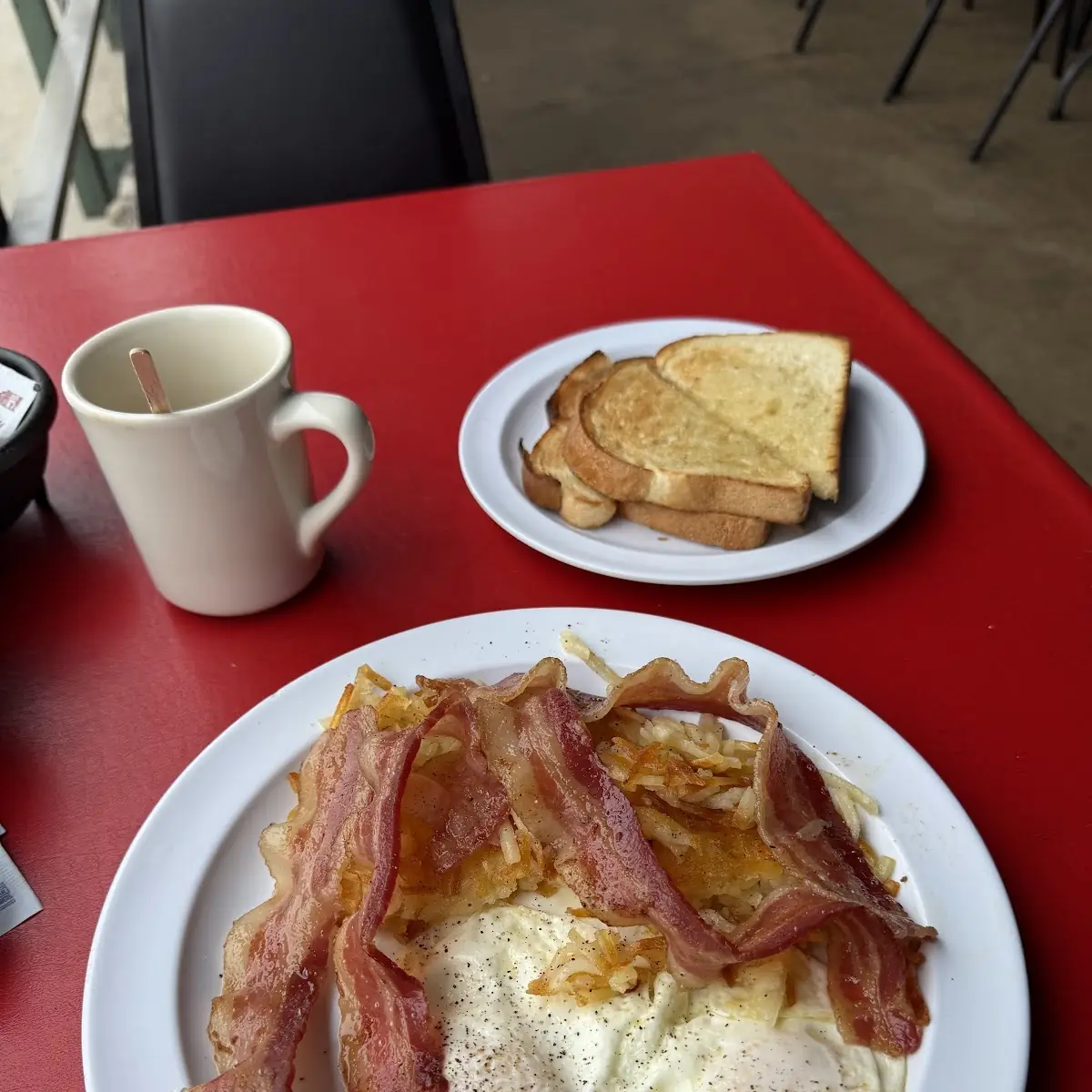 Bacon and Two Eggs