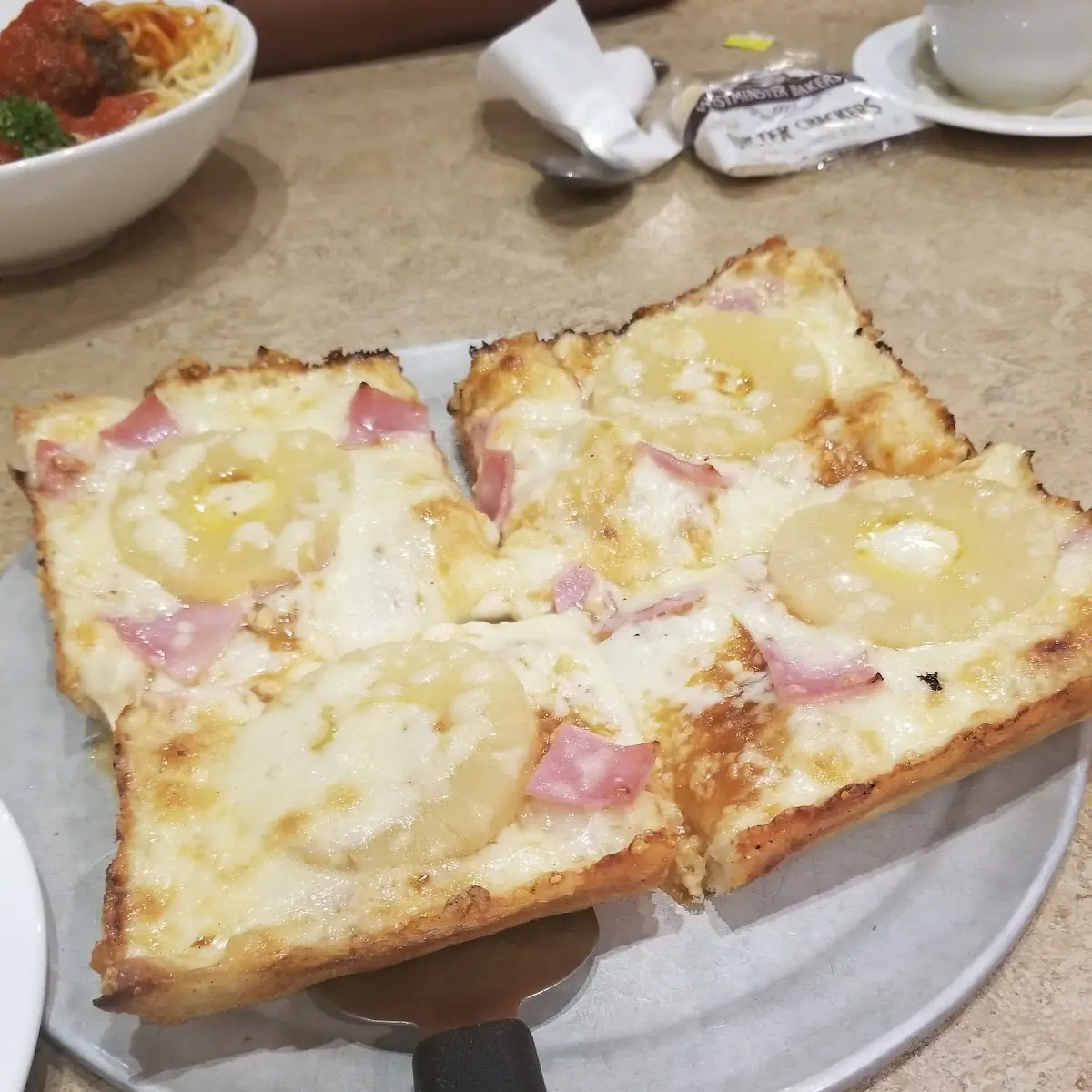 Hawaiian Pizza with Extra Cheese