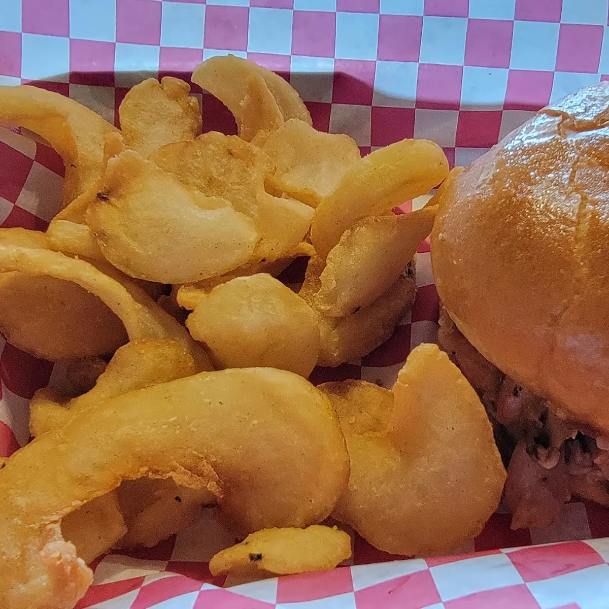 Kids Pulled Chicken Sandwich
