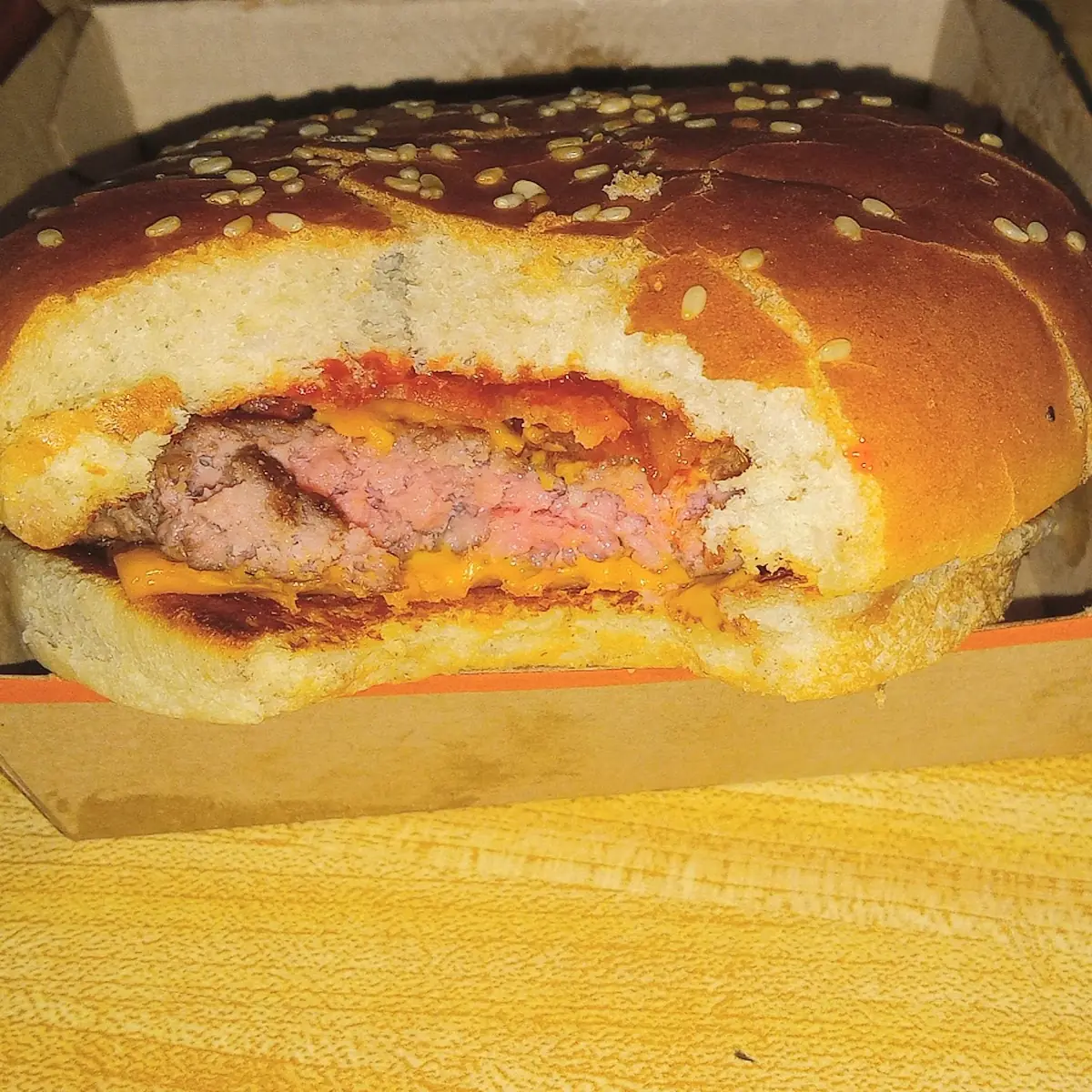 McDonald's 2 B Bacon Cheese Burger