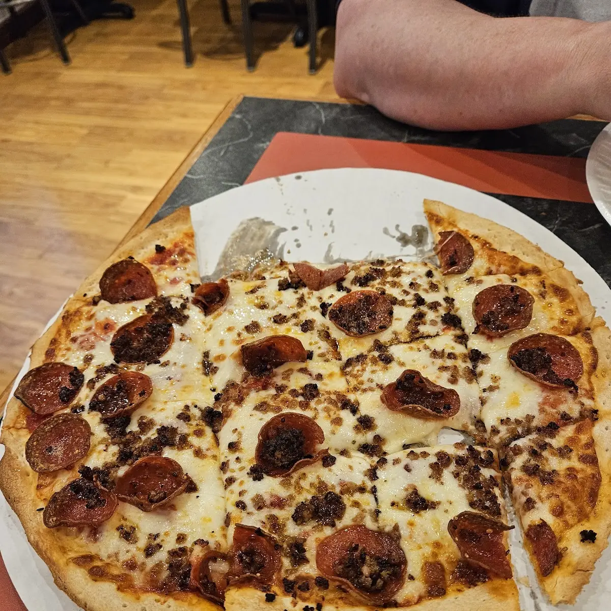 14 Pepperoni & Sausage Pizza