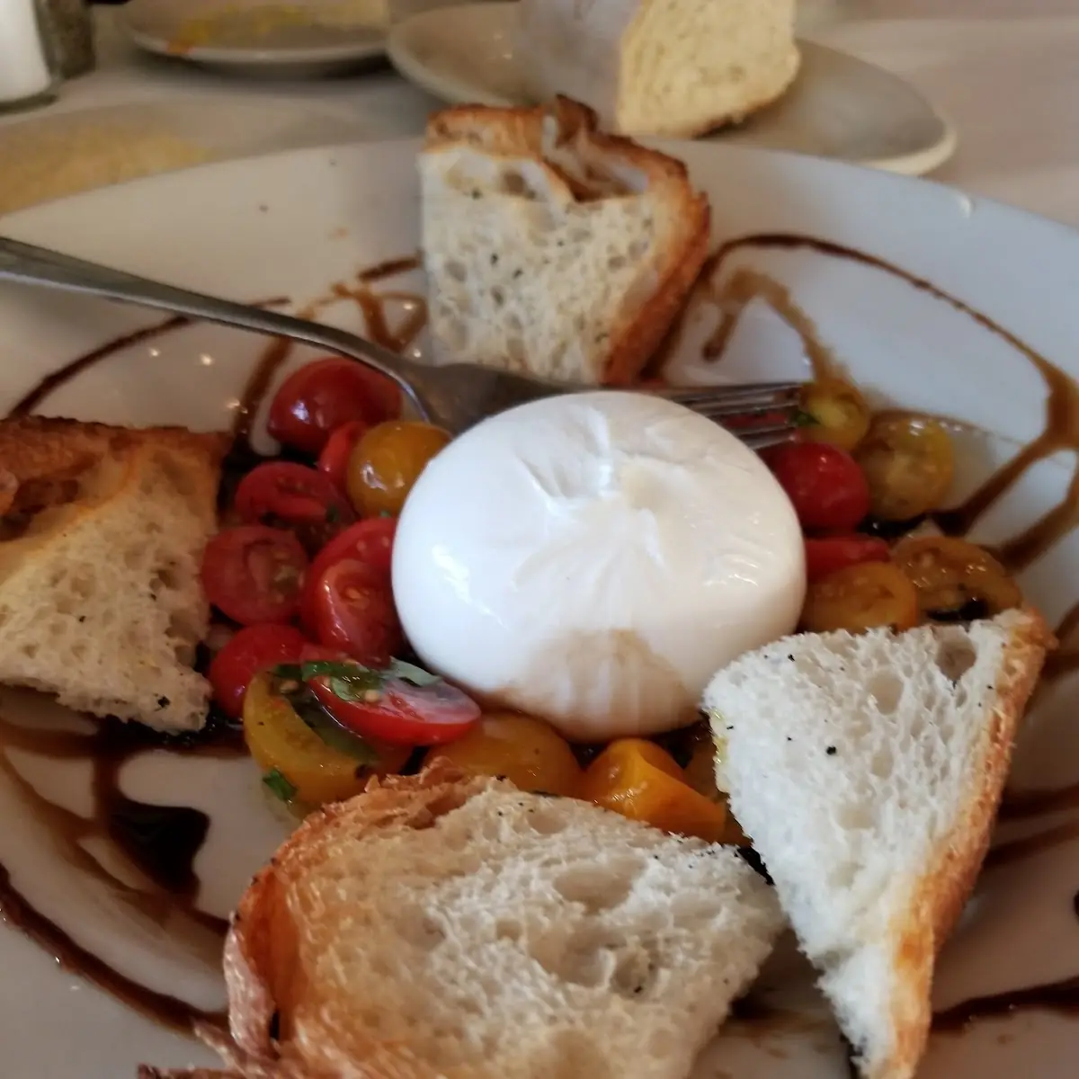 Burrata Mozzarella Salad