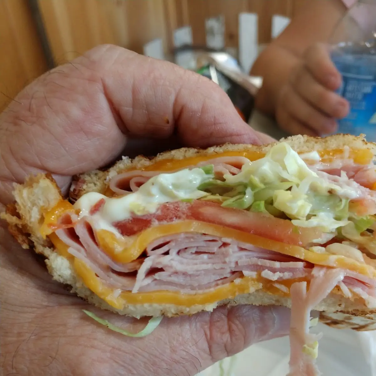 Ham and Cheese Sandwich