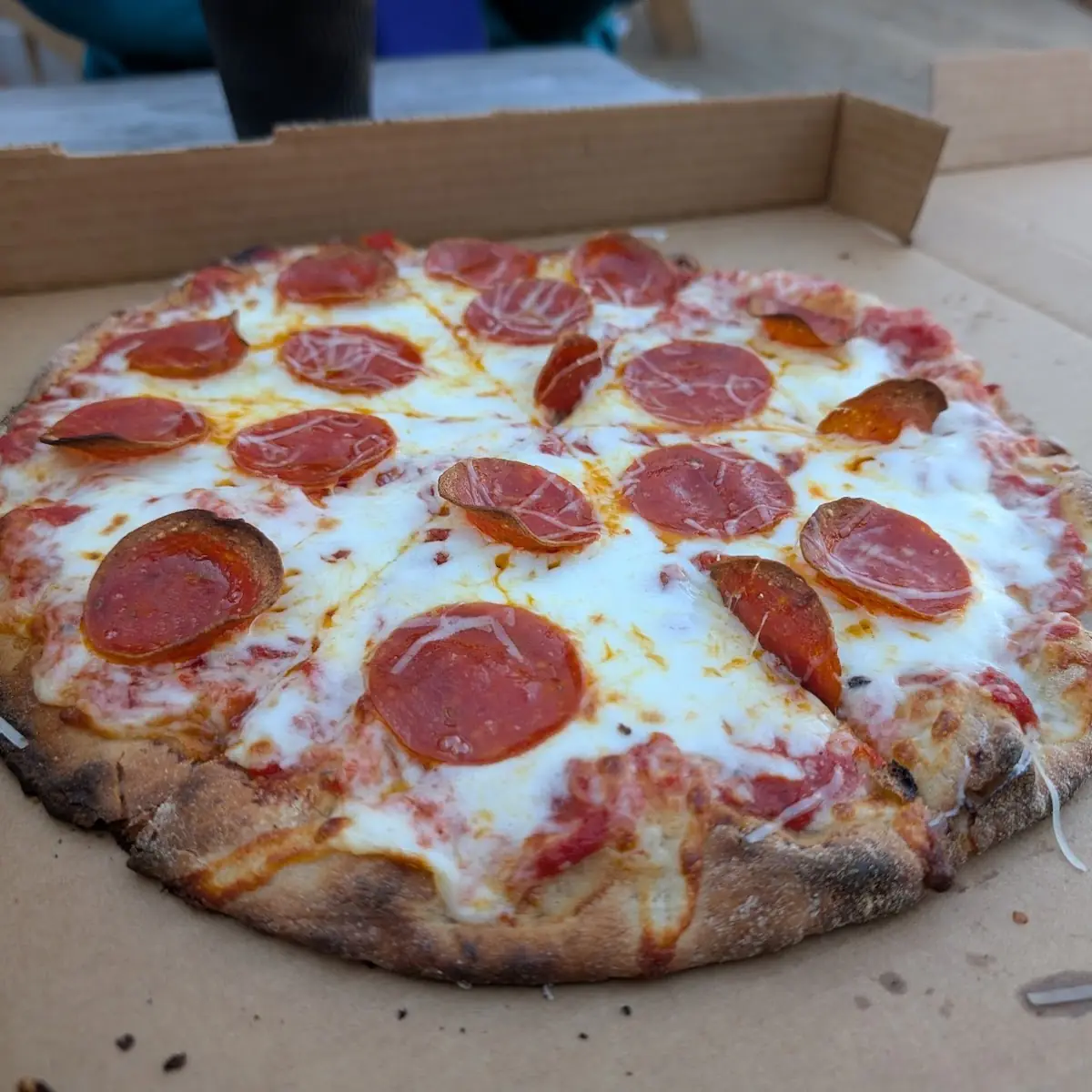 J with Pepperoni on Cauliflower Crust