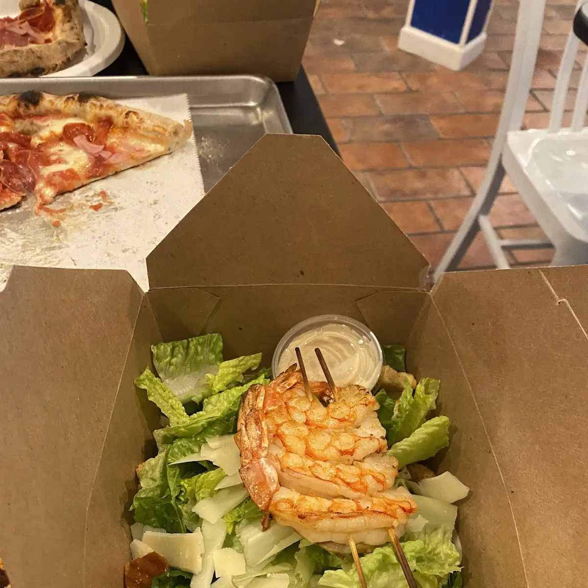 Shrimp Caesar Salad