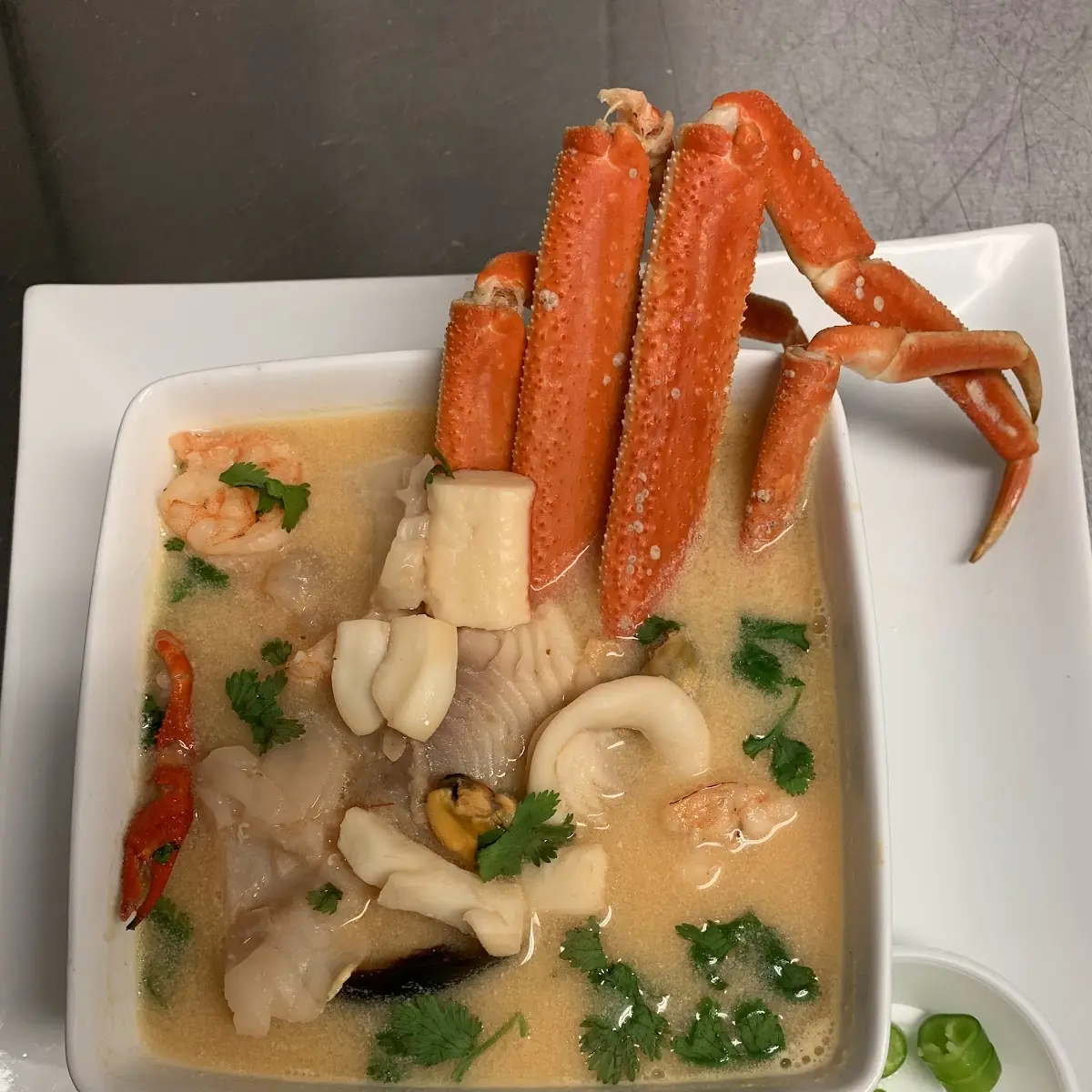 Mariscos Soup Siempre Disponible Always Available