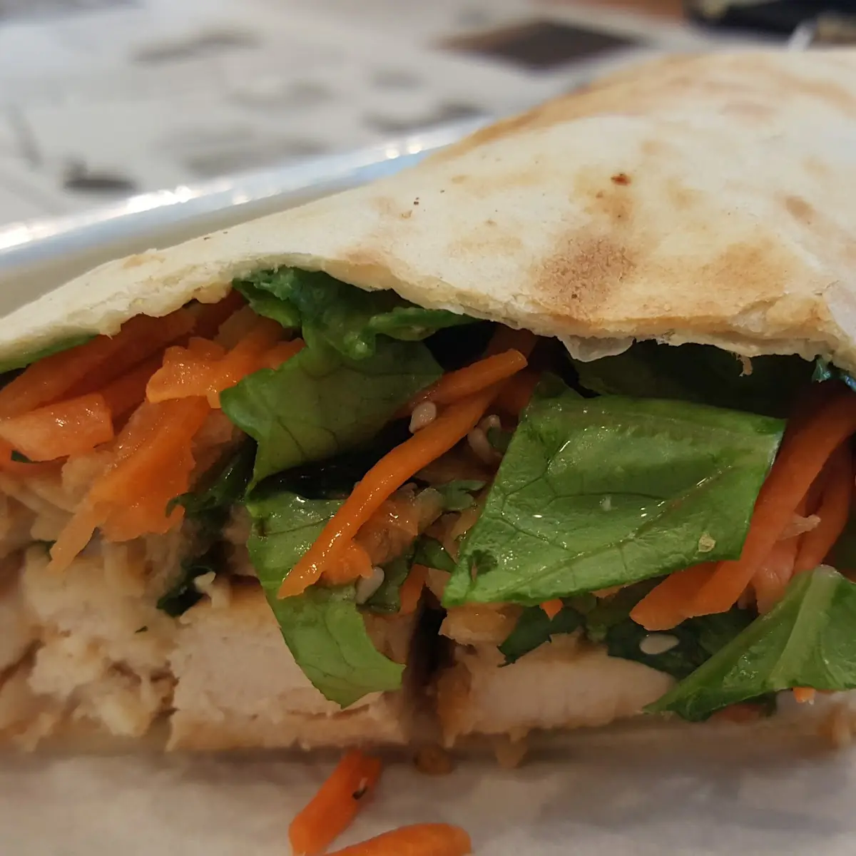 Thai Chicken Wrap