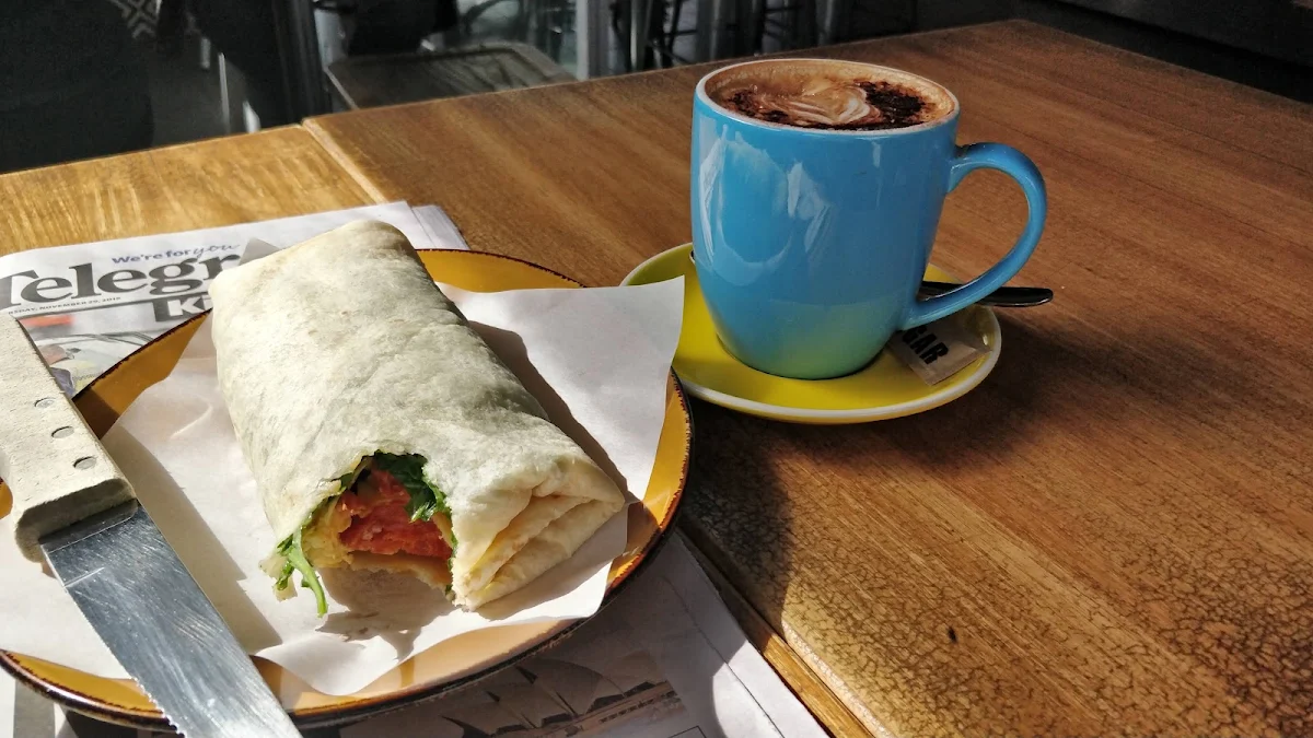Breaky Wrap, Shaka Cafe