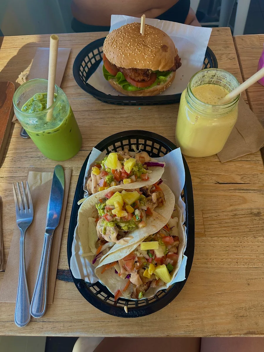 Broken Fish Taco Ceviche, Shaka Cafe
