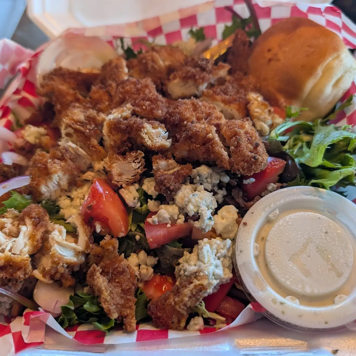 Fried Chicken Salad