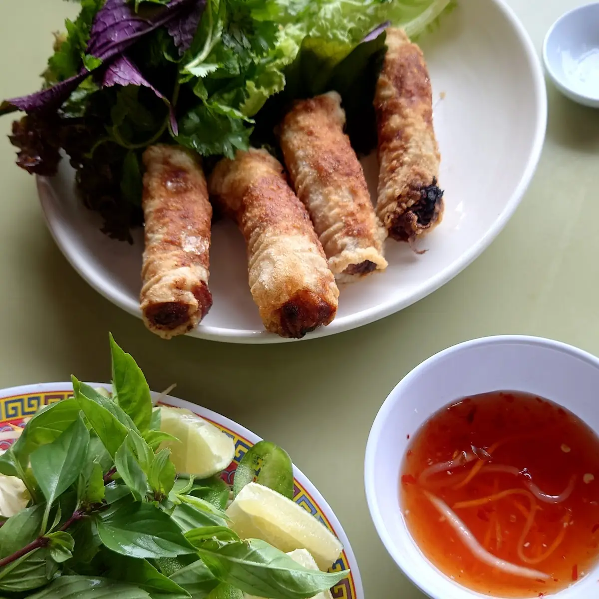 Egg Roll with Vermicelli