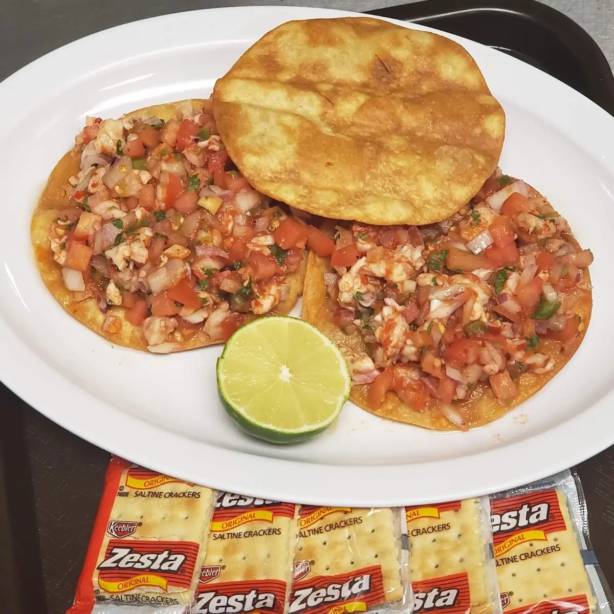 Tostadas de Ceviche