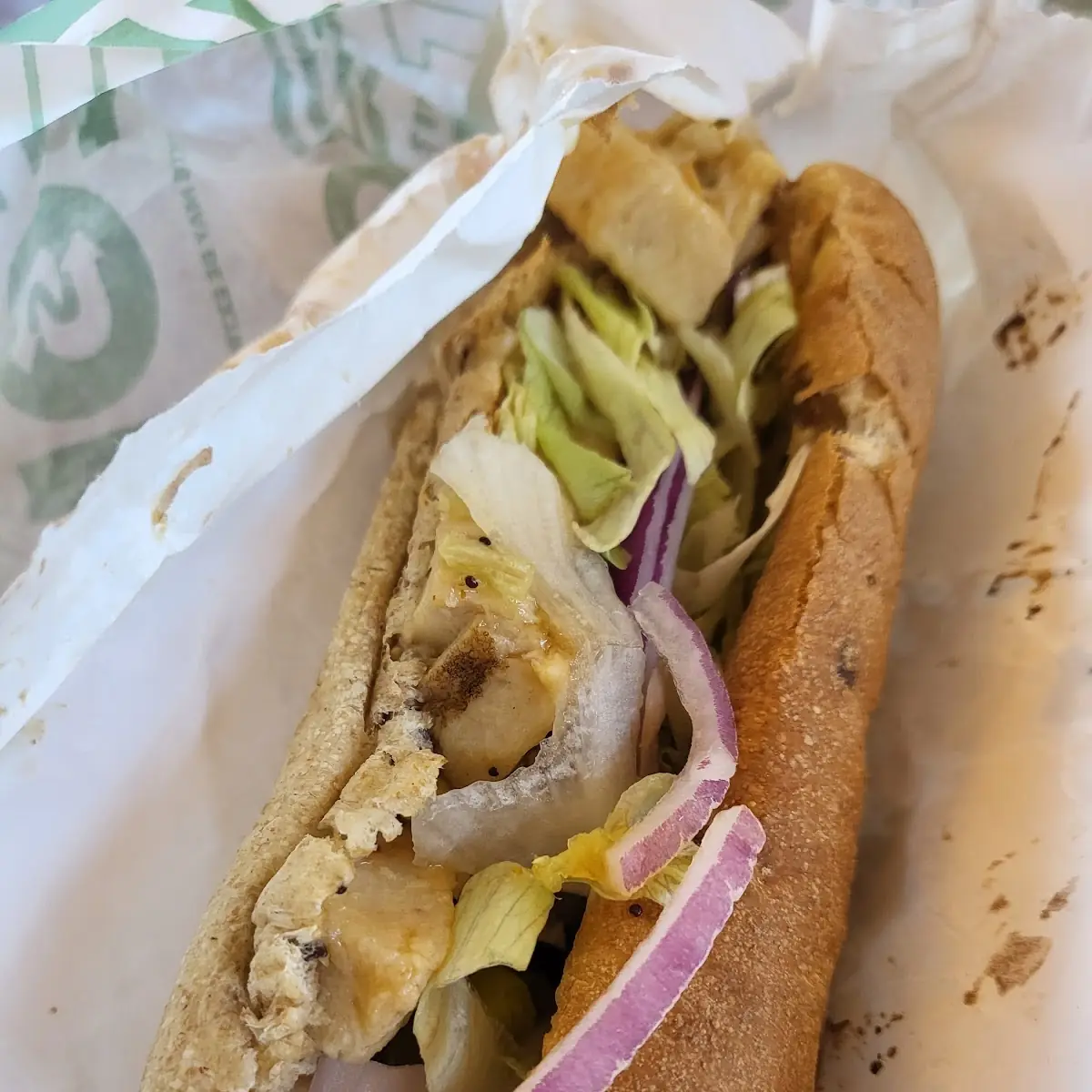 Sweet Onion Teriyaki Chicken Sandwich