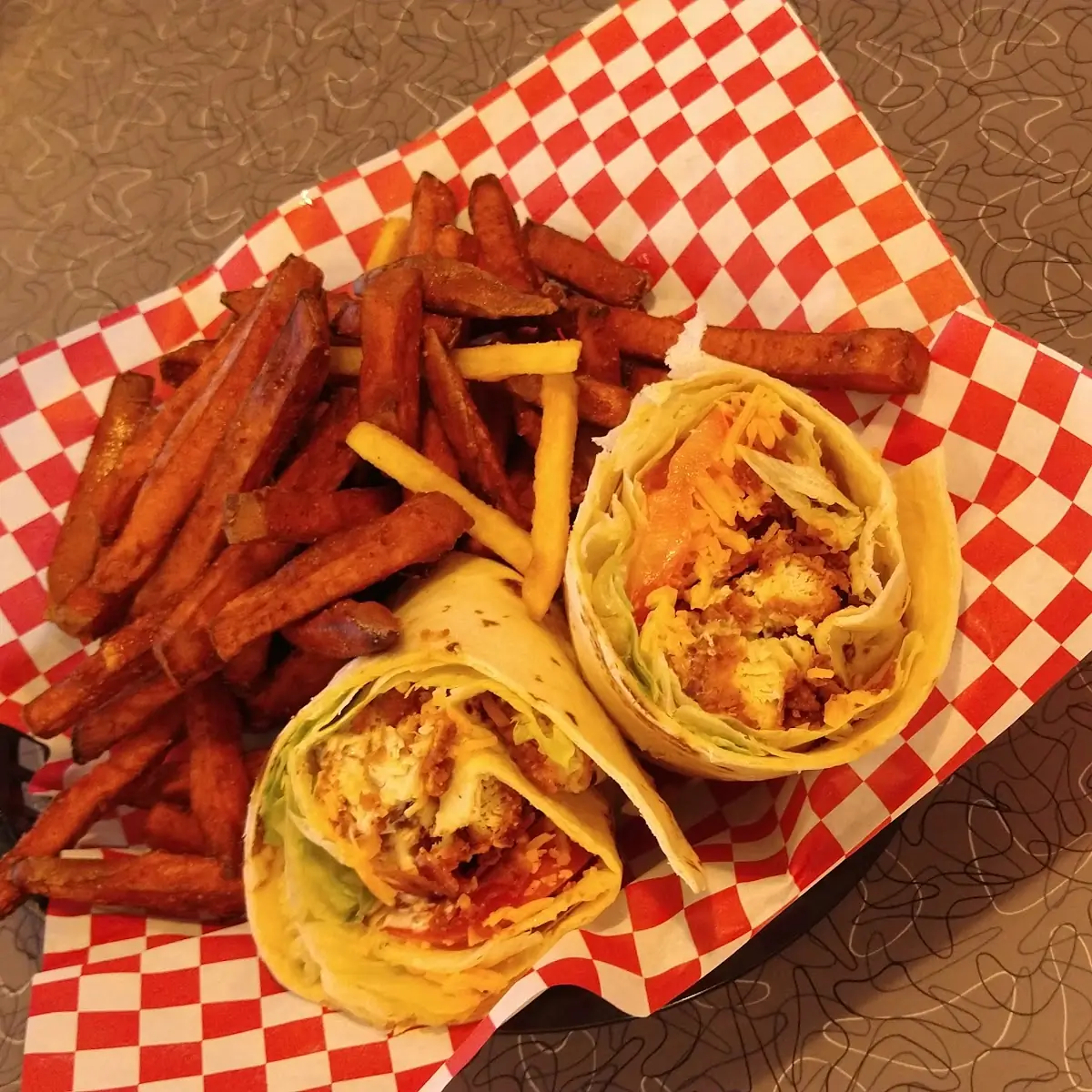Spicy Chicken Wrap
