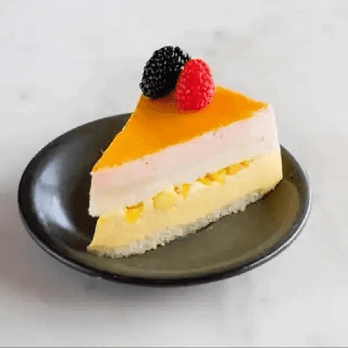 Mango & Guava Mousse Cake