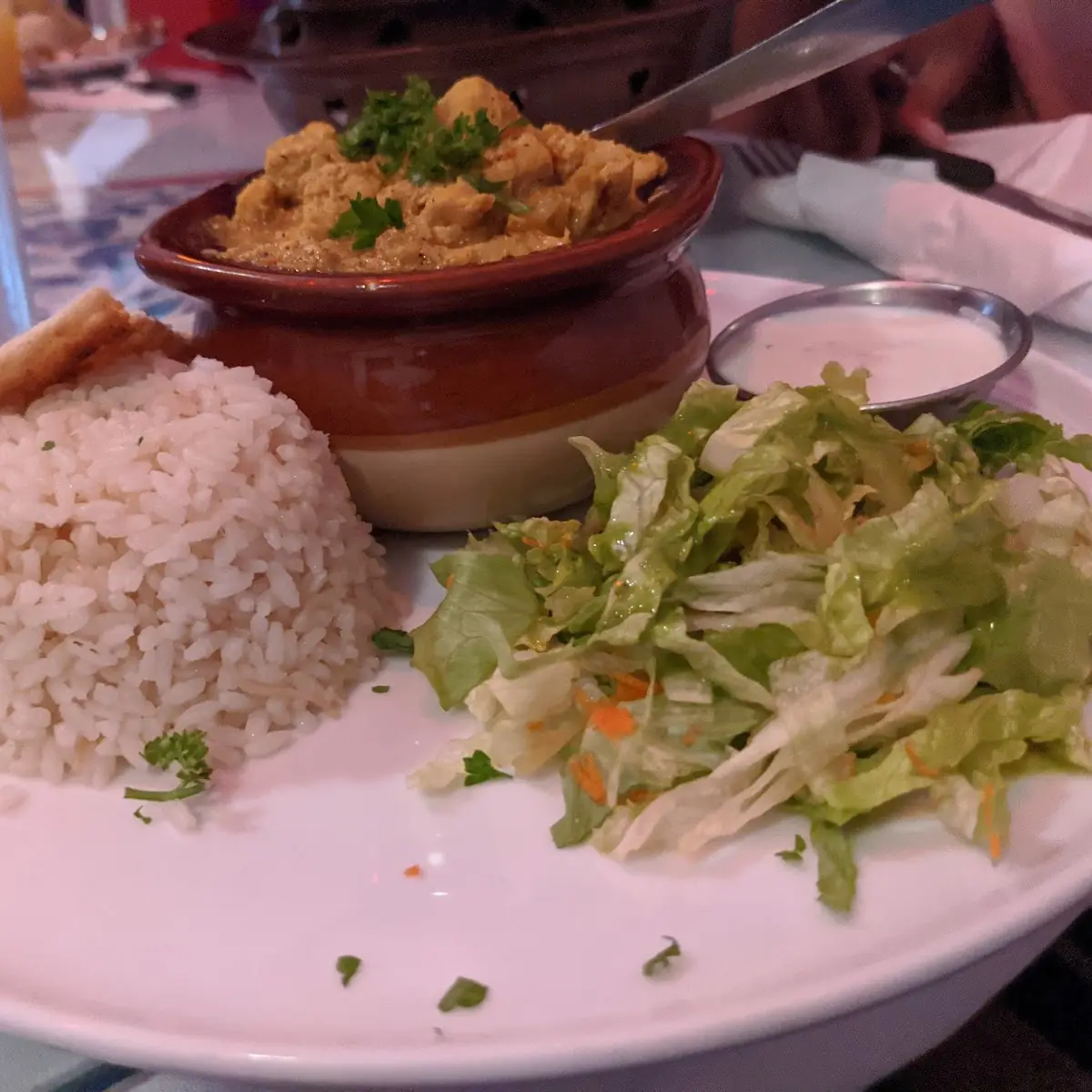 Chicken Curry with Rice