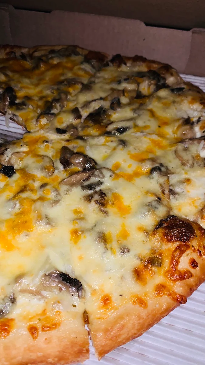 Steak and Cheese Pizza