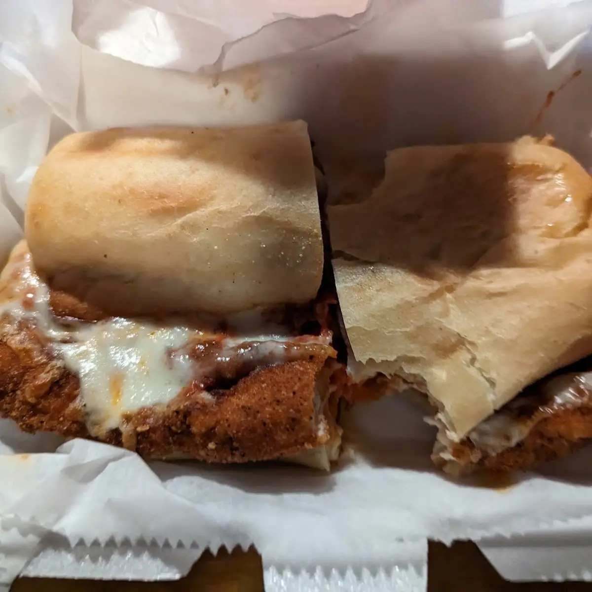 Chicken Parmesan Sandwich