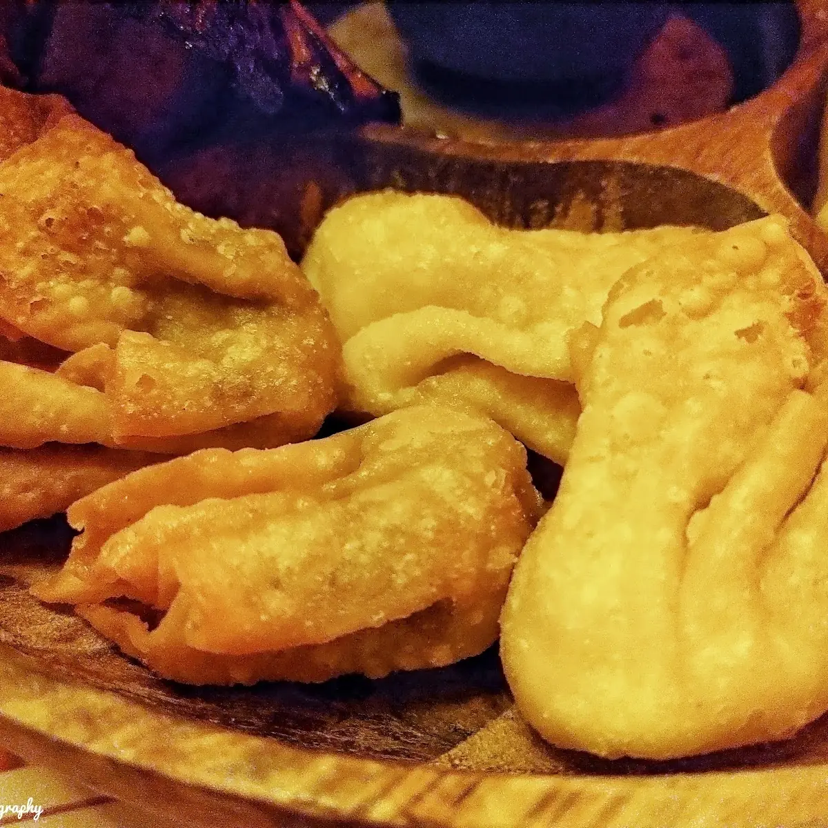 Beef Wonton and Crab Rangoon