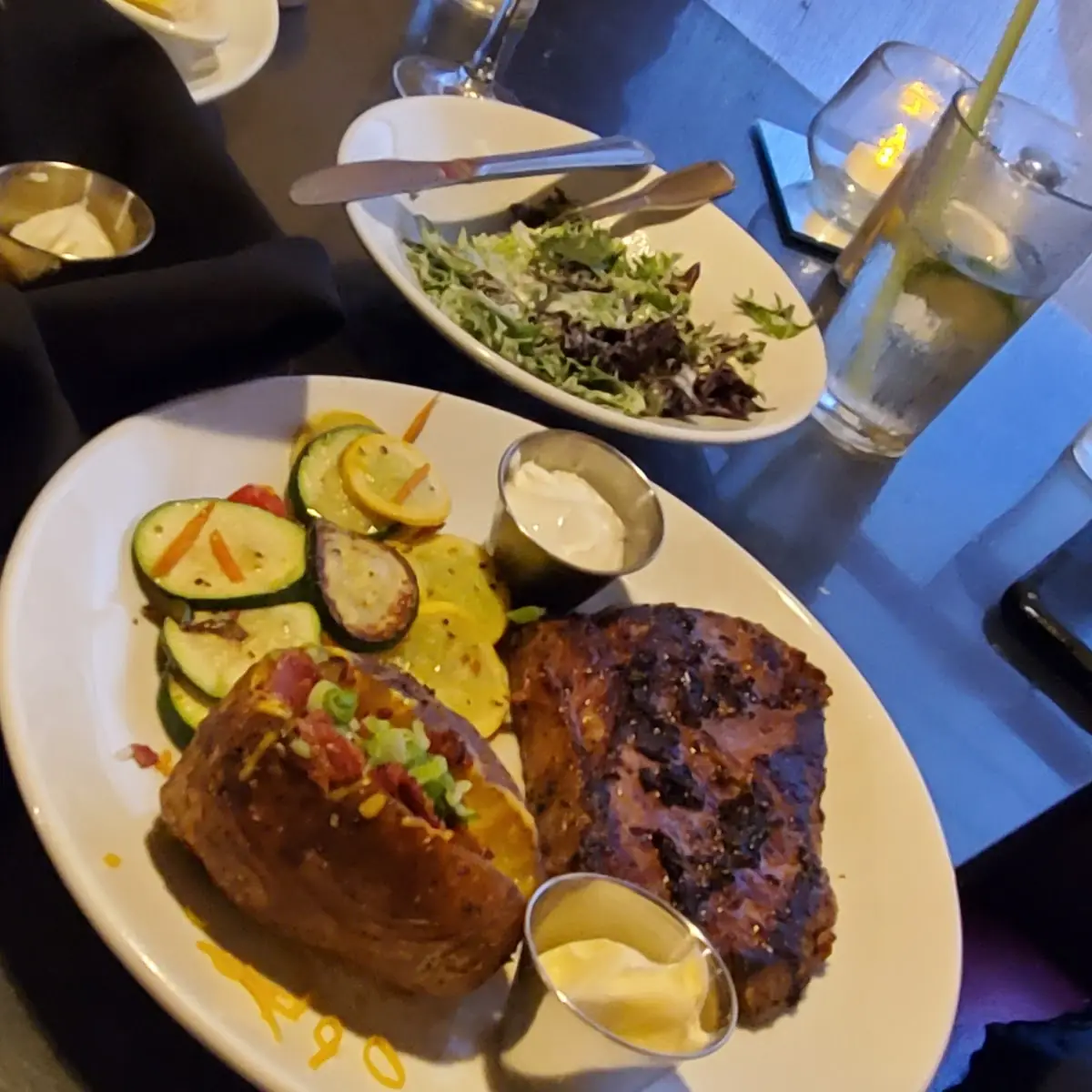 Ribeye Steak Dinner