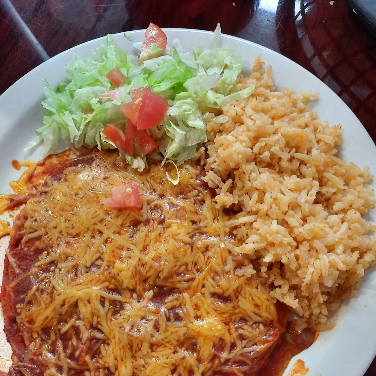 Enchilada Plate