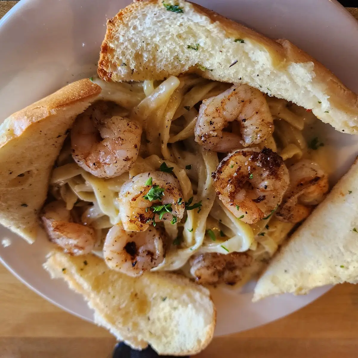 Shrimp Alfredo