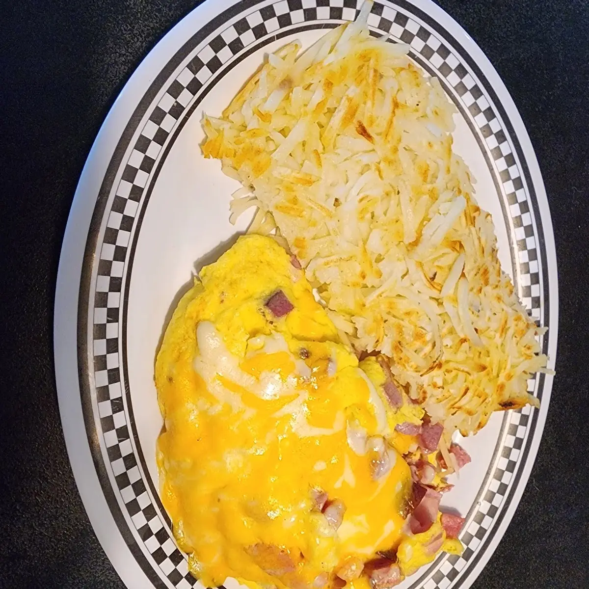 Ham and Cheese Omelette