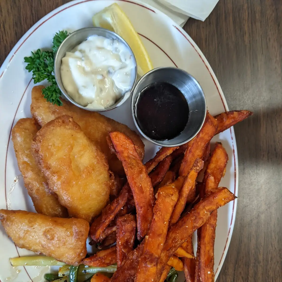 Fried Fish Platter
