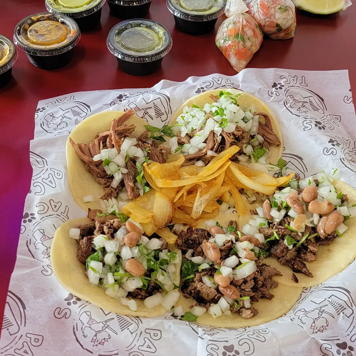 Traditional Tacos De Carne Asada