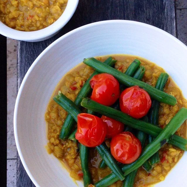 Green Bean & Lentil Dal V