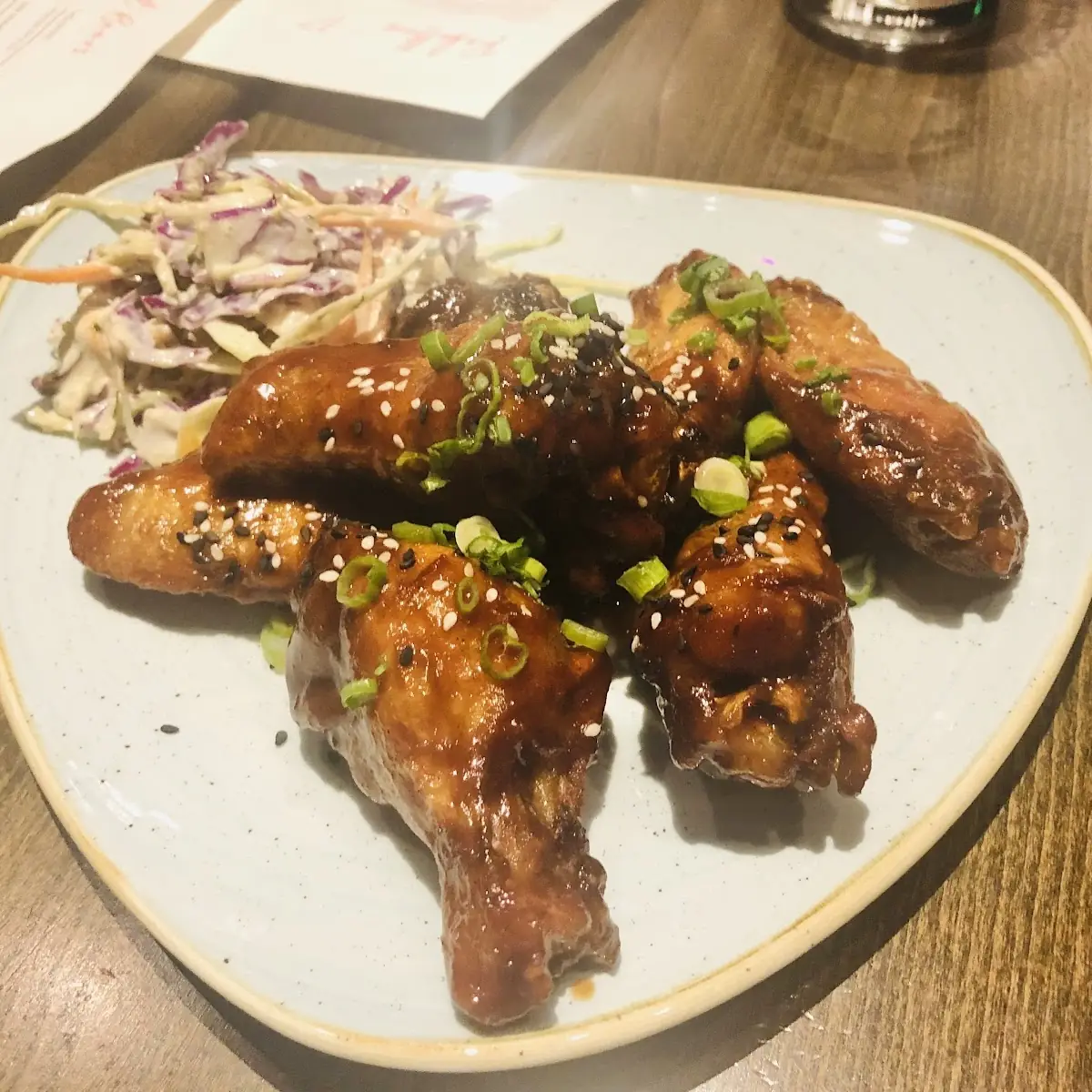 Korean BBQ Glazed Wings