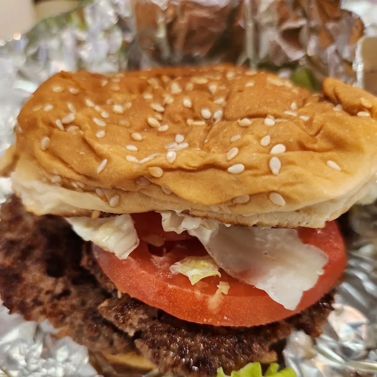 Bacon Cheeseburger Double Cheeseburger and Fresh Cut Fries