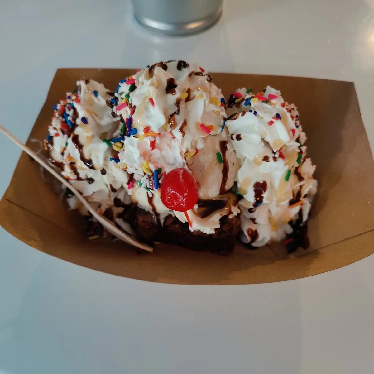 Brownie Sundae