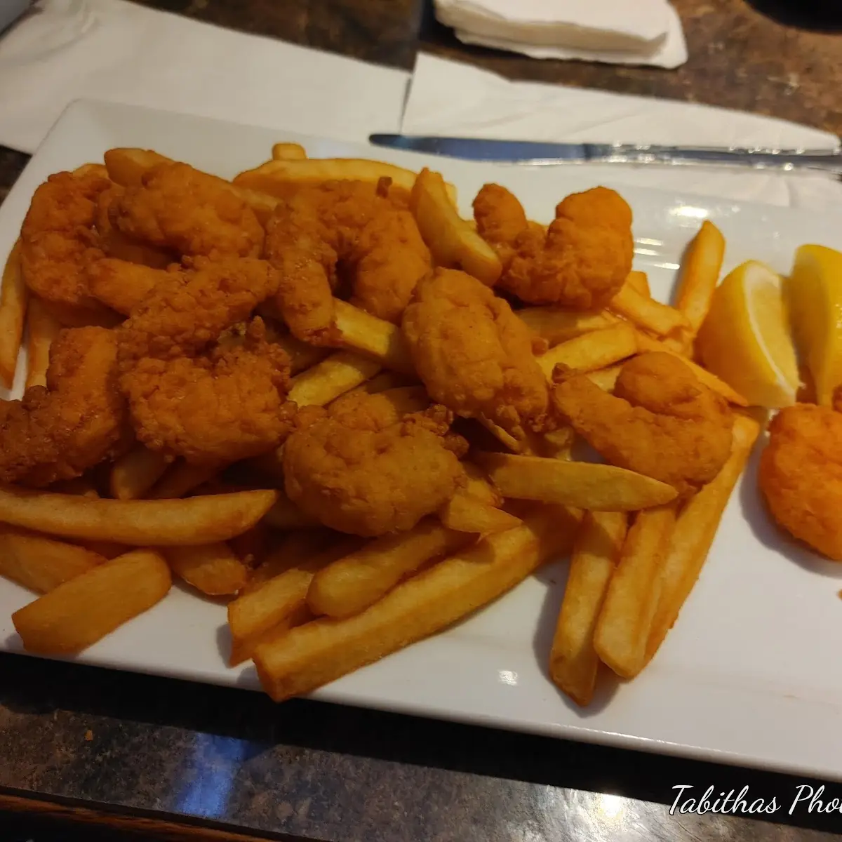 Fried Shrimp Platter