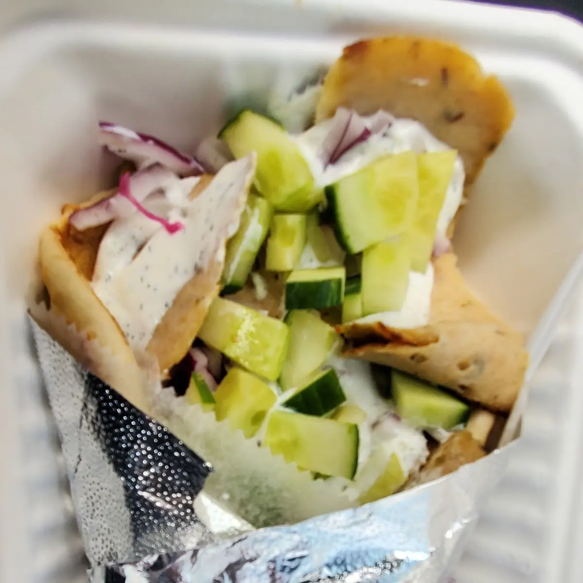 Chicken Gyro Sandwich