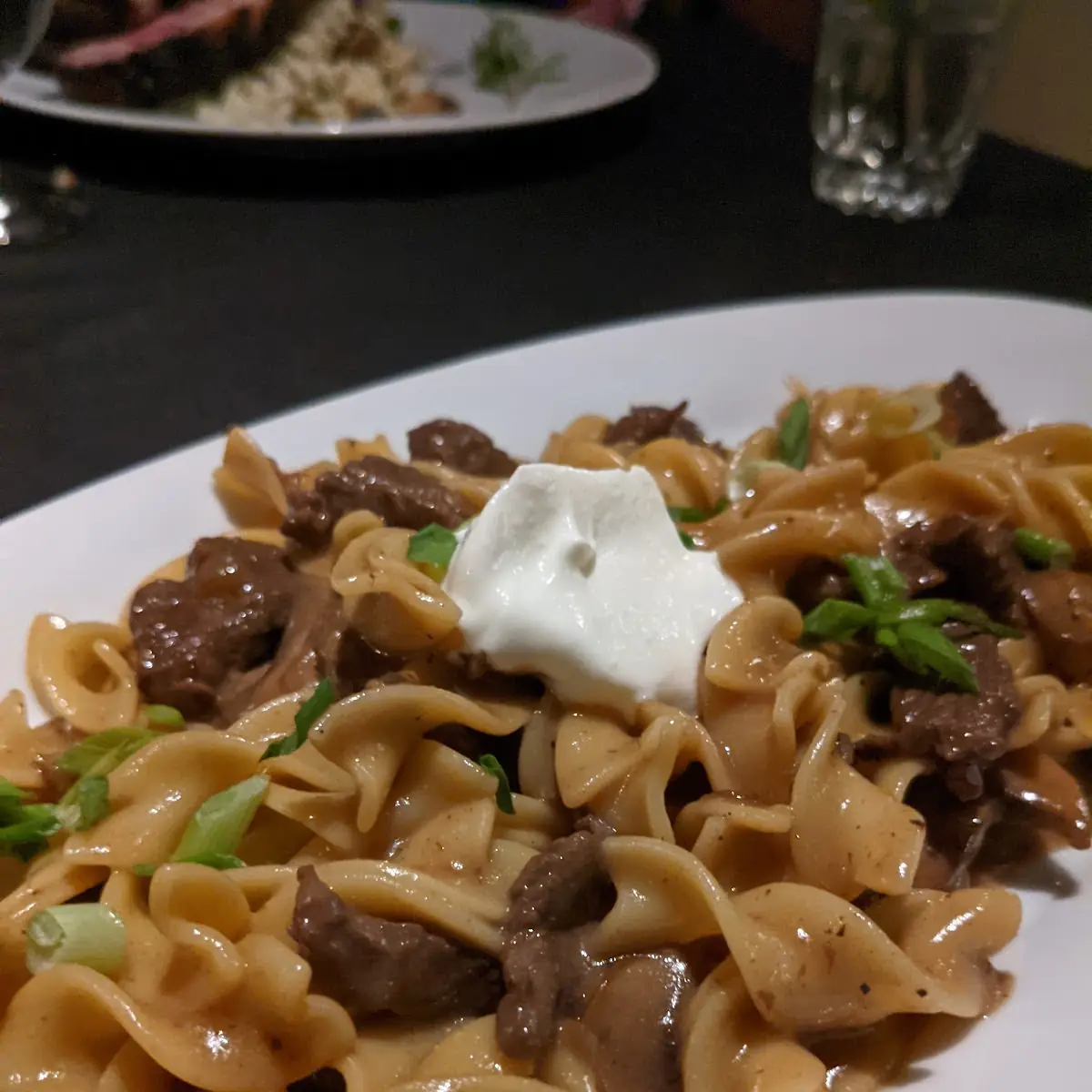 Beef Stroganoff