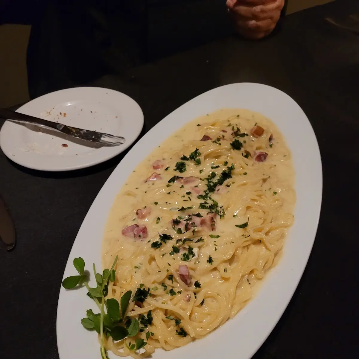 Spaghetti Carbonara, The Cook's Shop