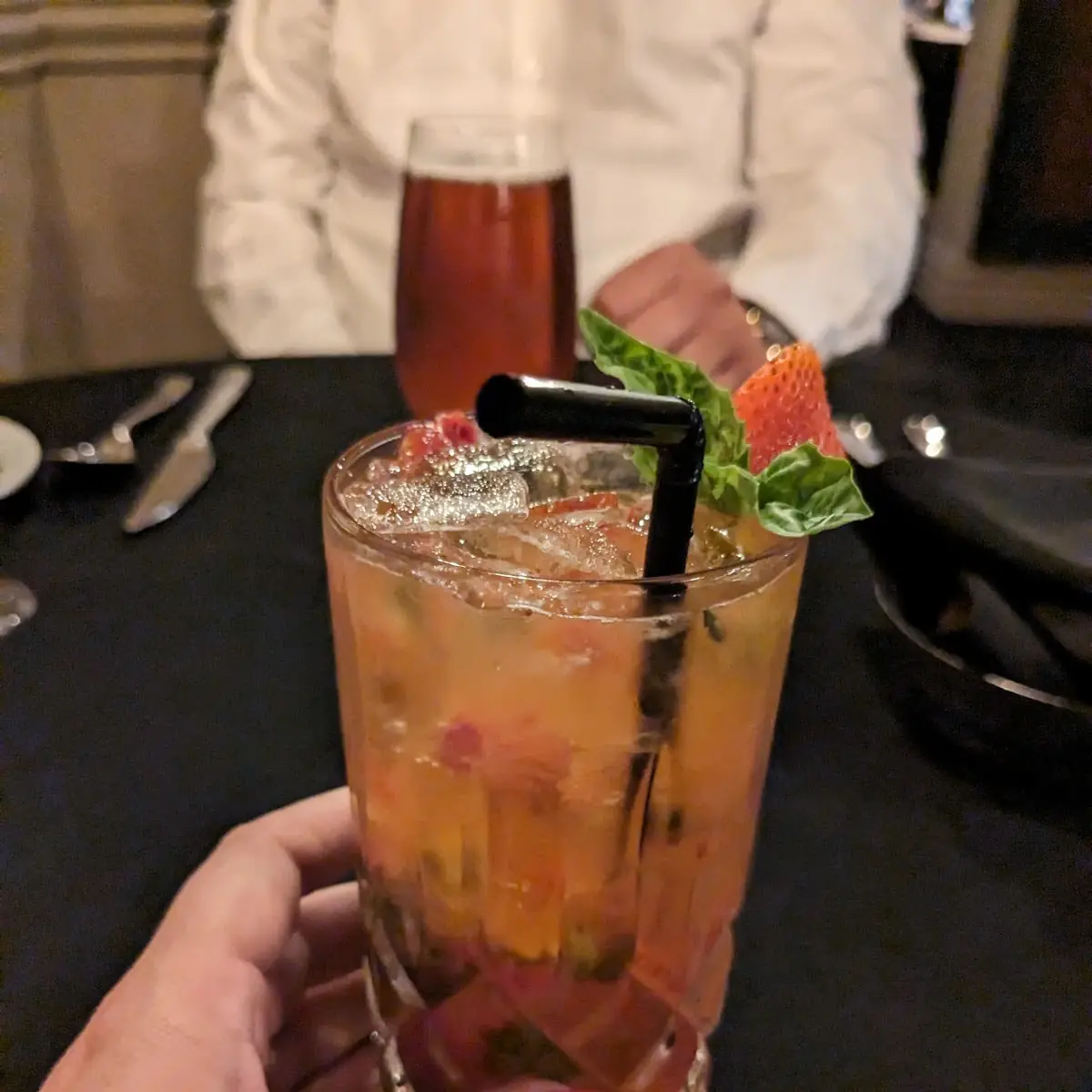 Strawberry Basil Mojito, The Cook's Shop