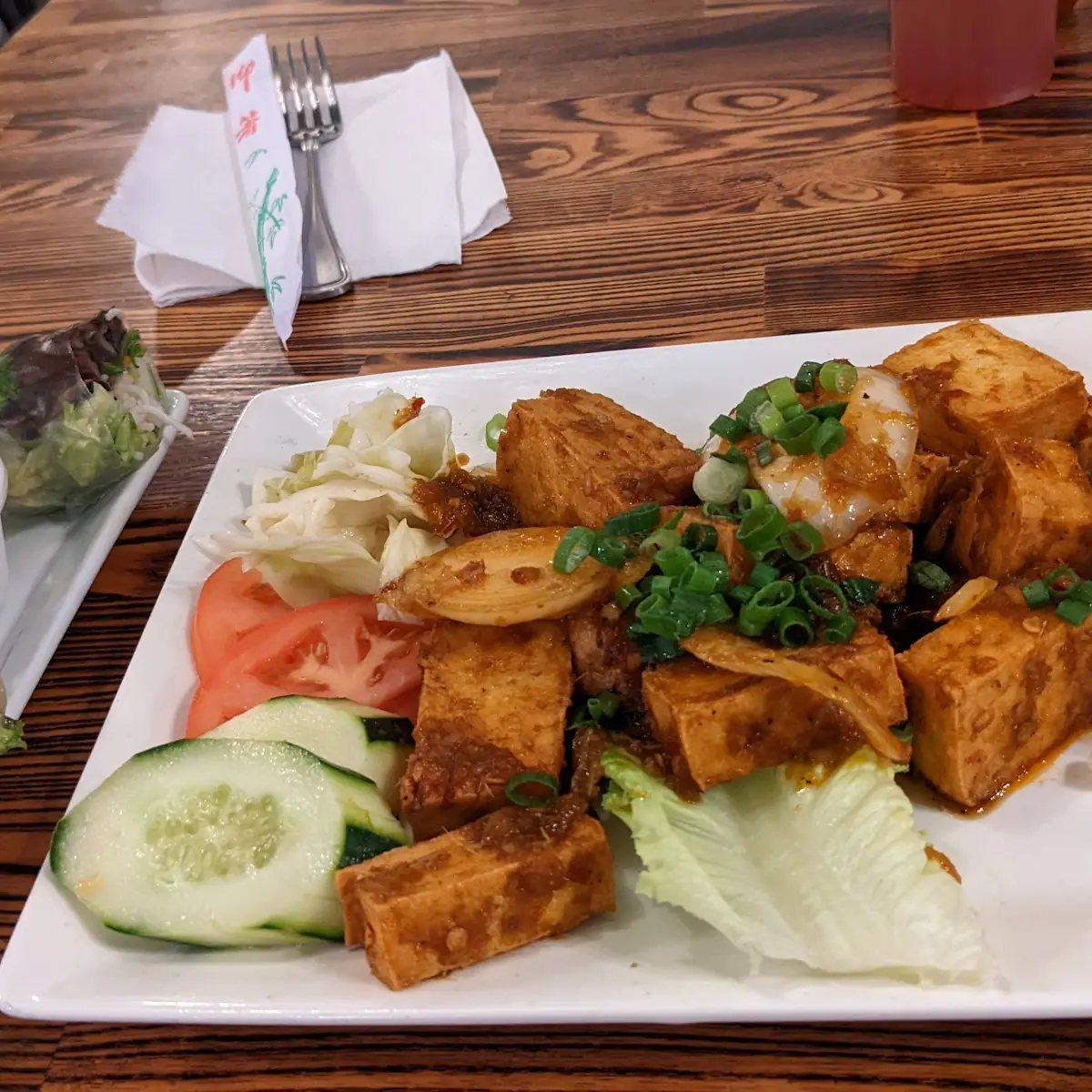 Pho Fried Tofu & Mushroom