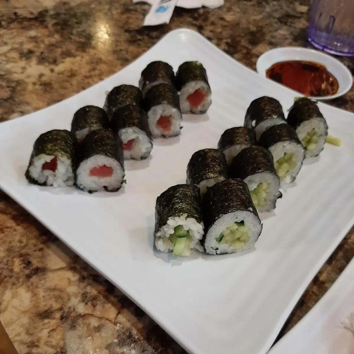 Kappa Maki and Tuna Roll