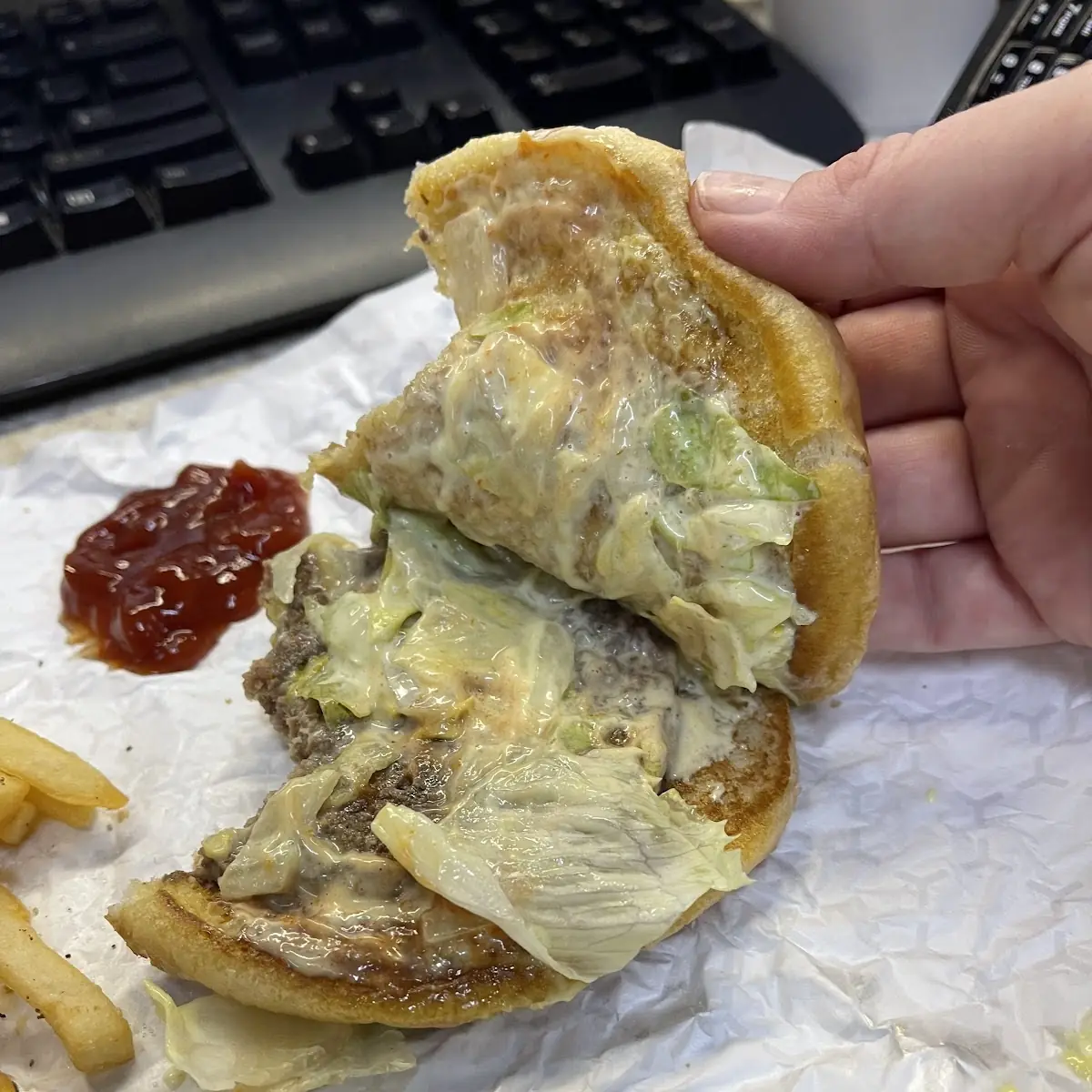 Onion Cheese Burger