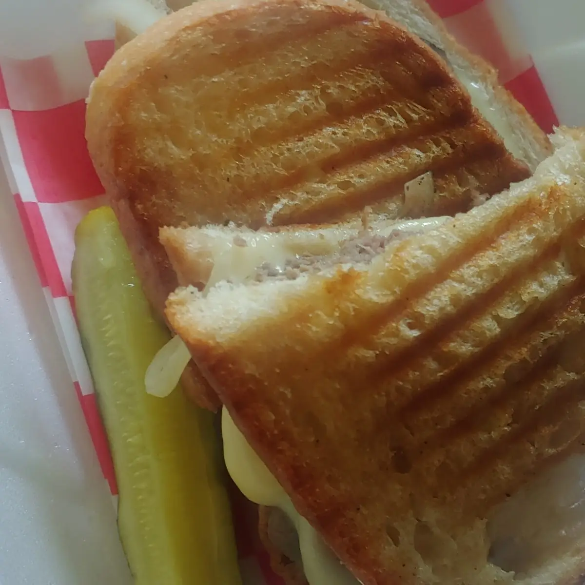 Philly Cheese Steak Panini
