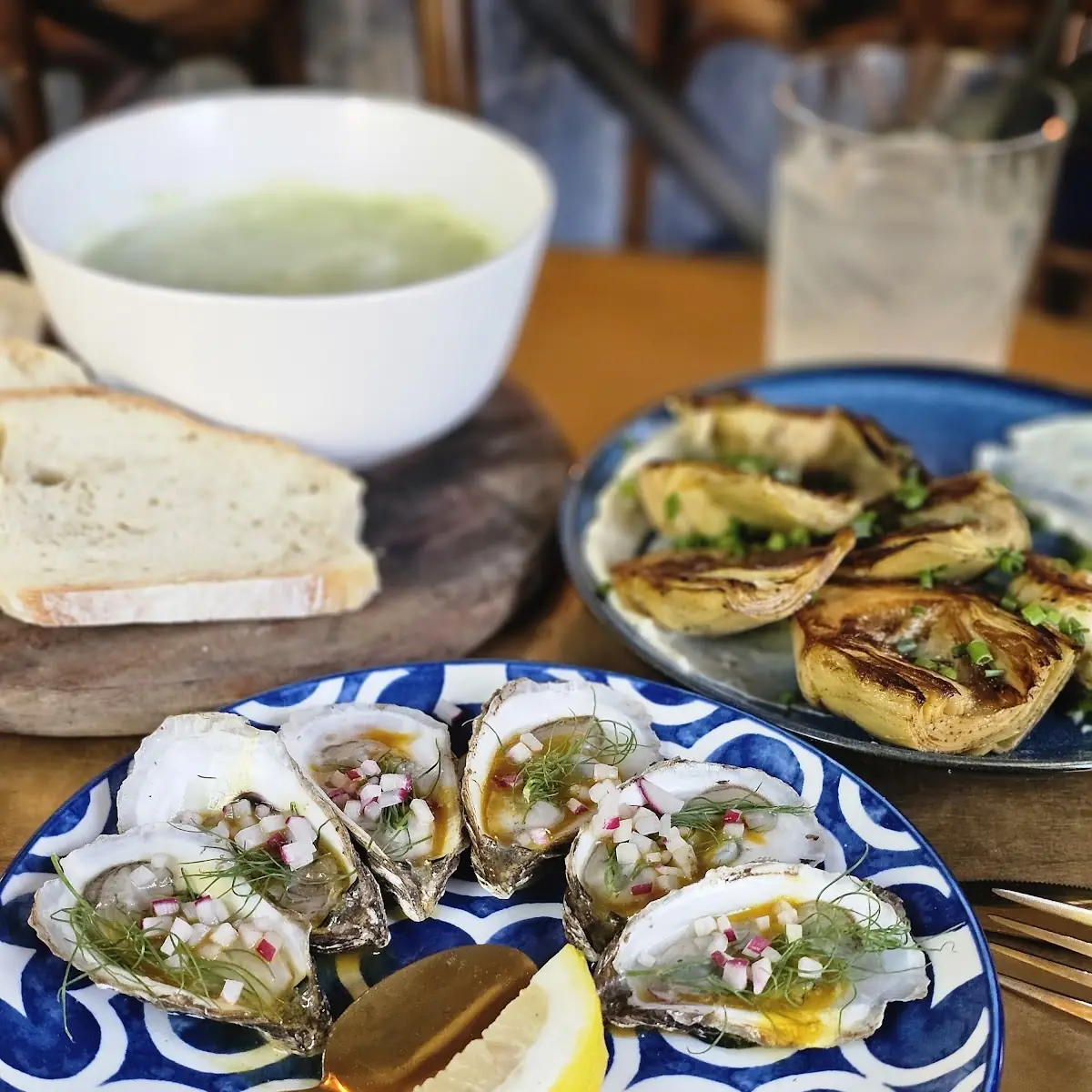 Oysters on the Half Shell