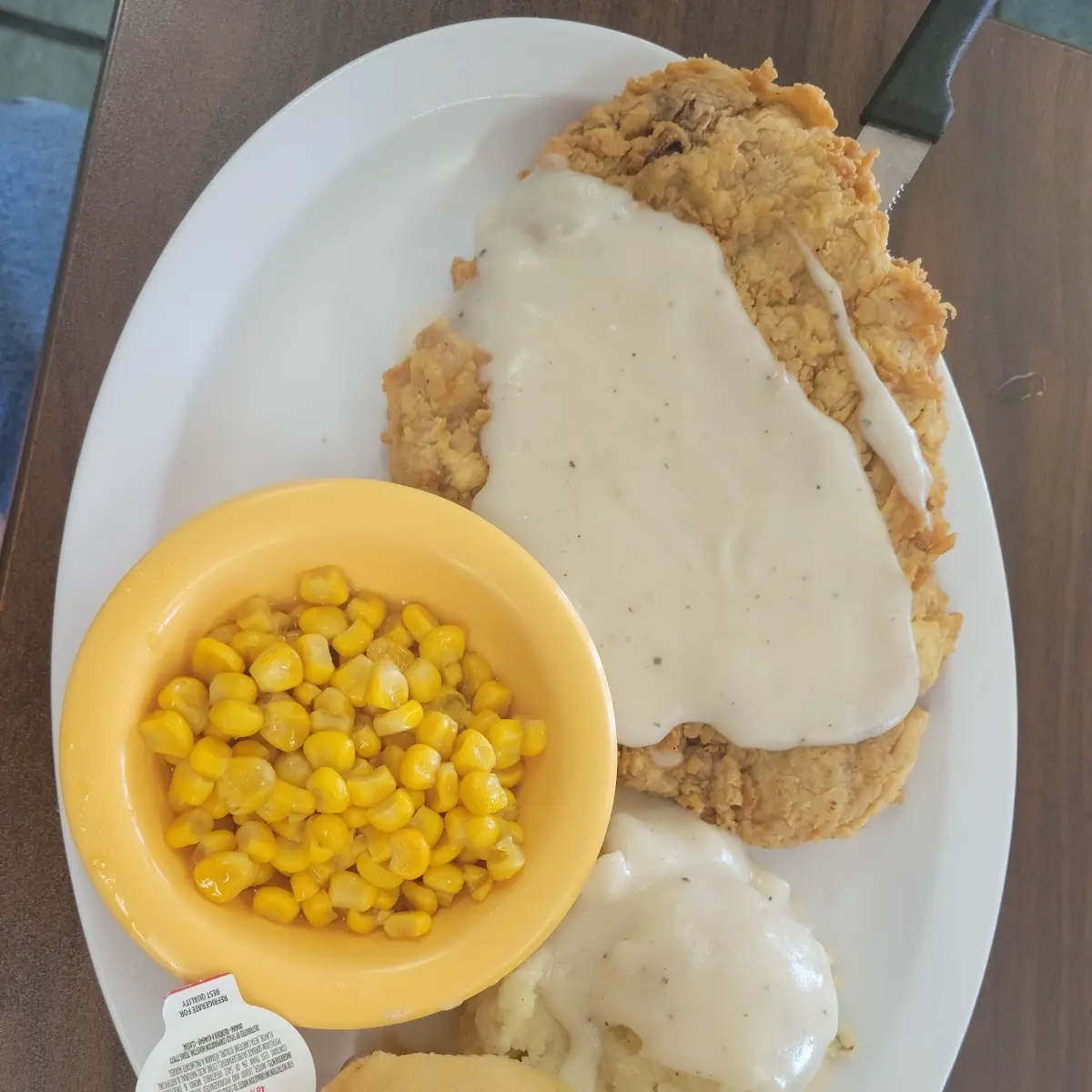 Chicken Fried Chicken Meal