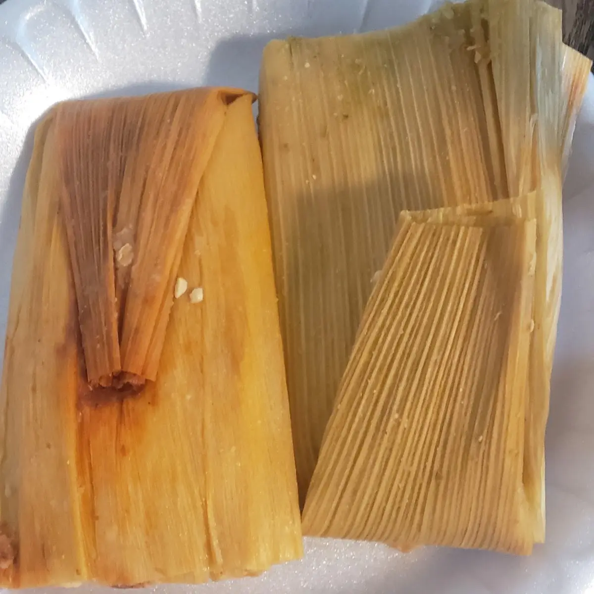 Chicken Tamale Verde Y Rojo