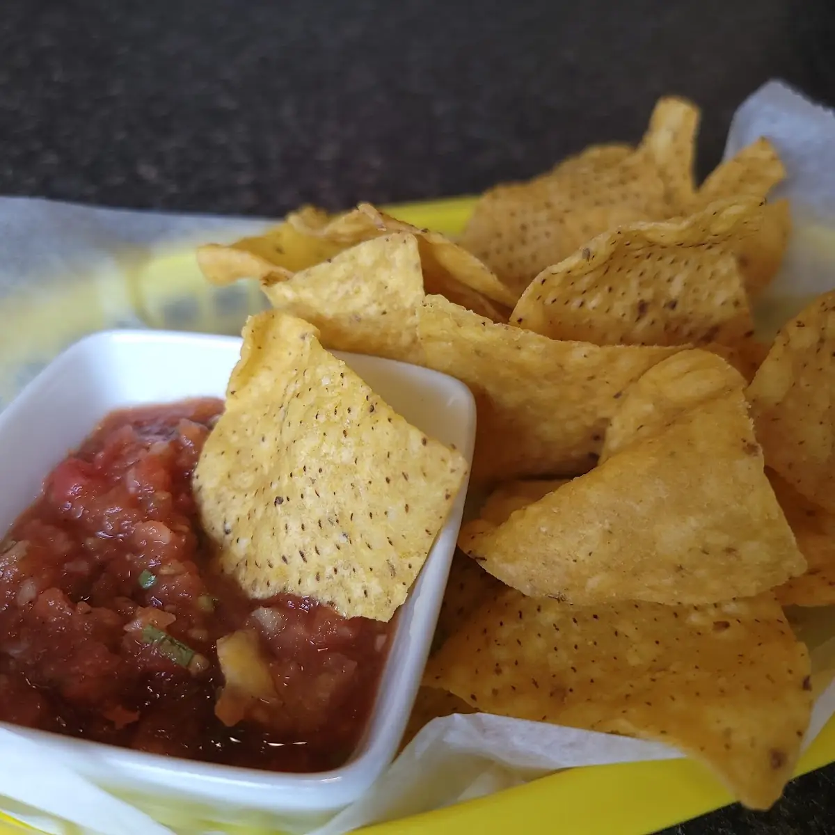 Dine in Extra Chips and Salsa