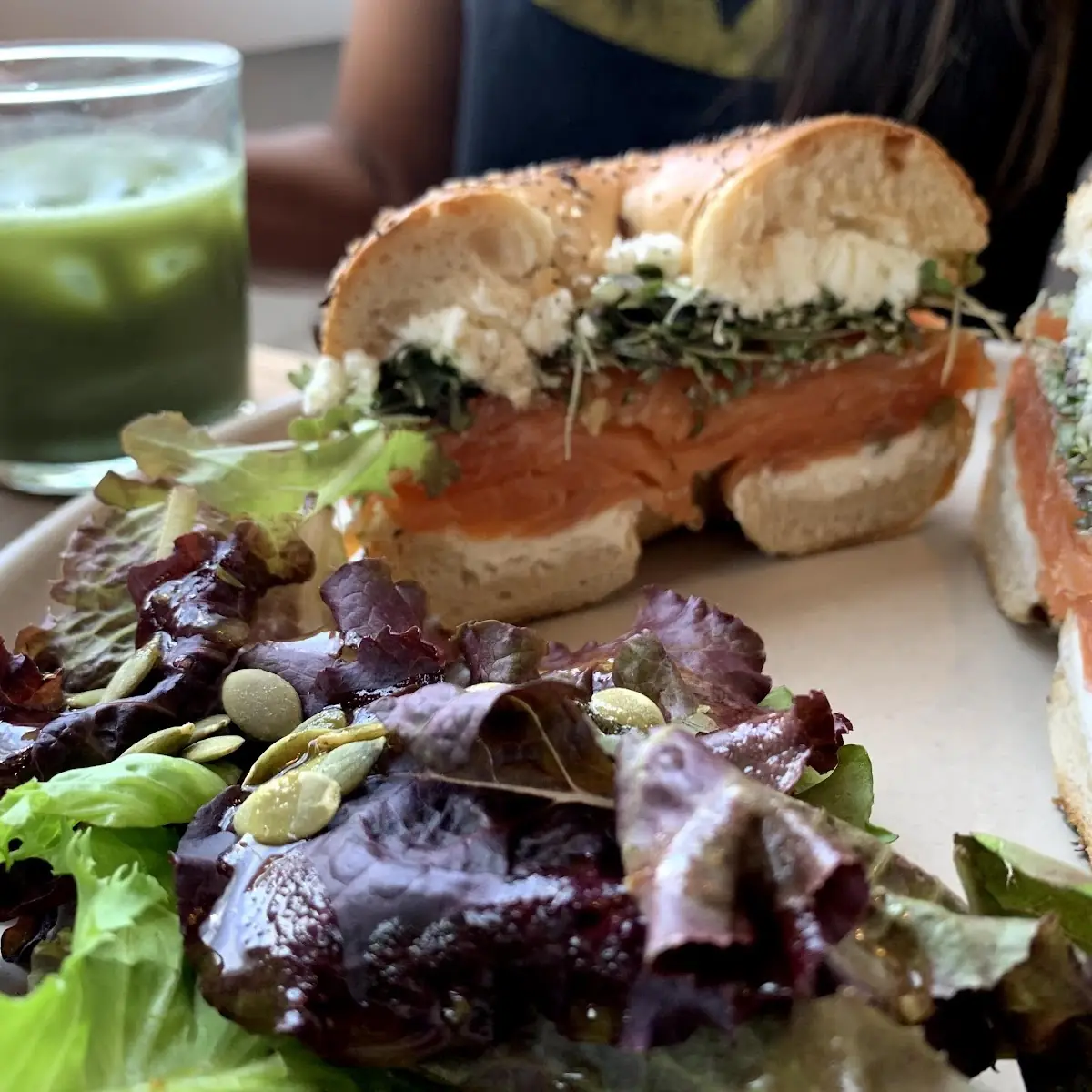 Smoked Salmon Bagel