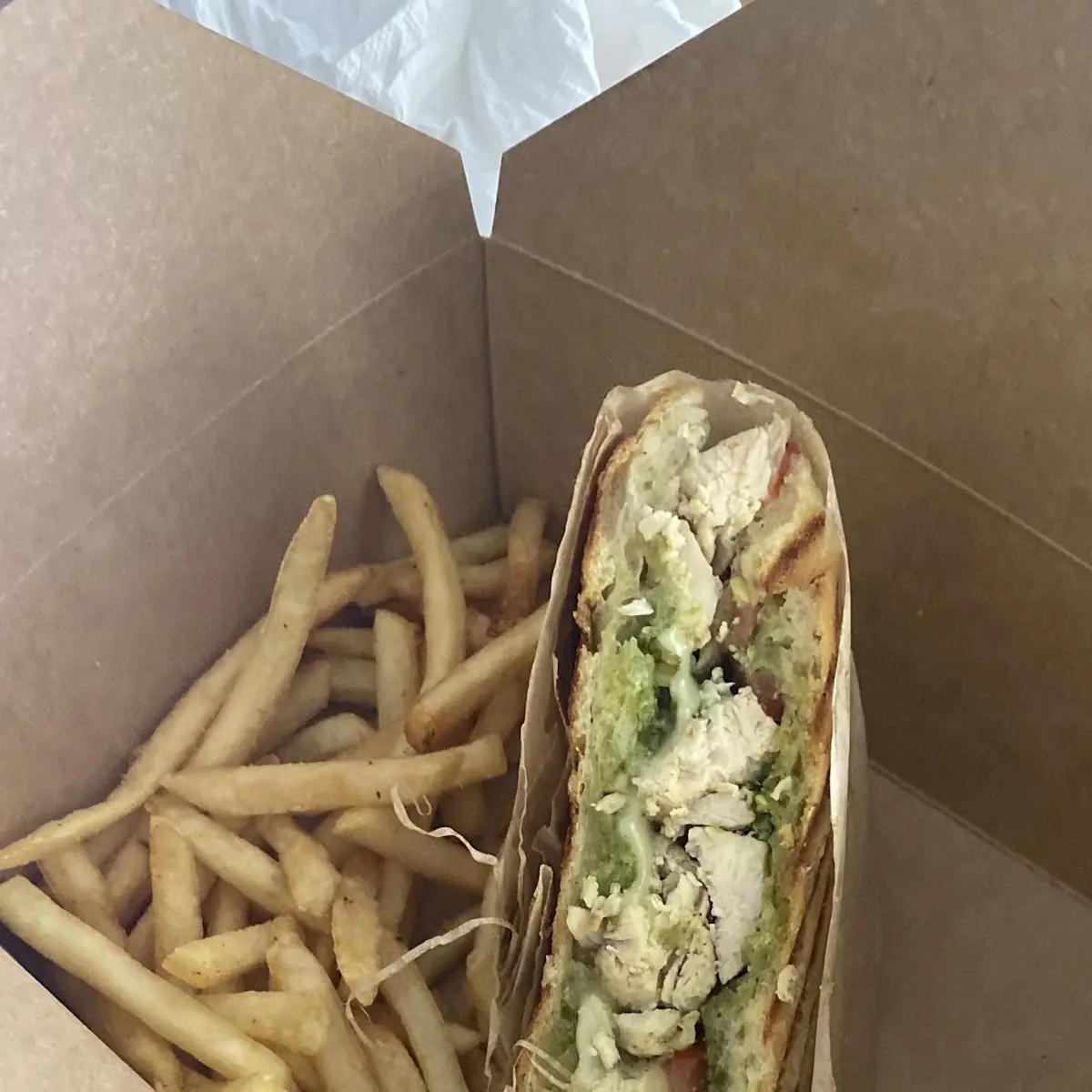 Pesto Chicken Sandwich