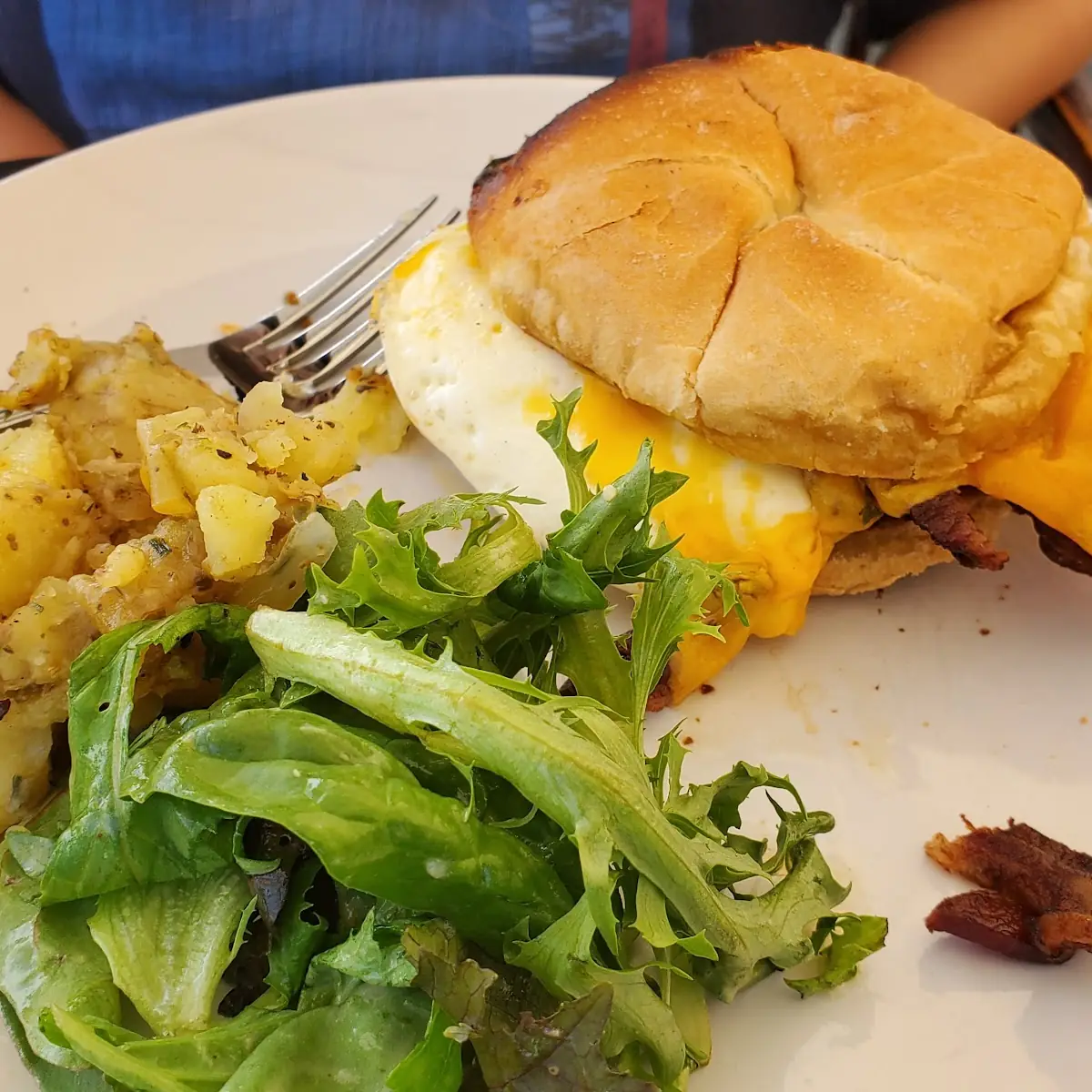 Bacon Egg and Cheese Sandwich