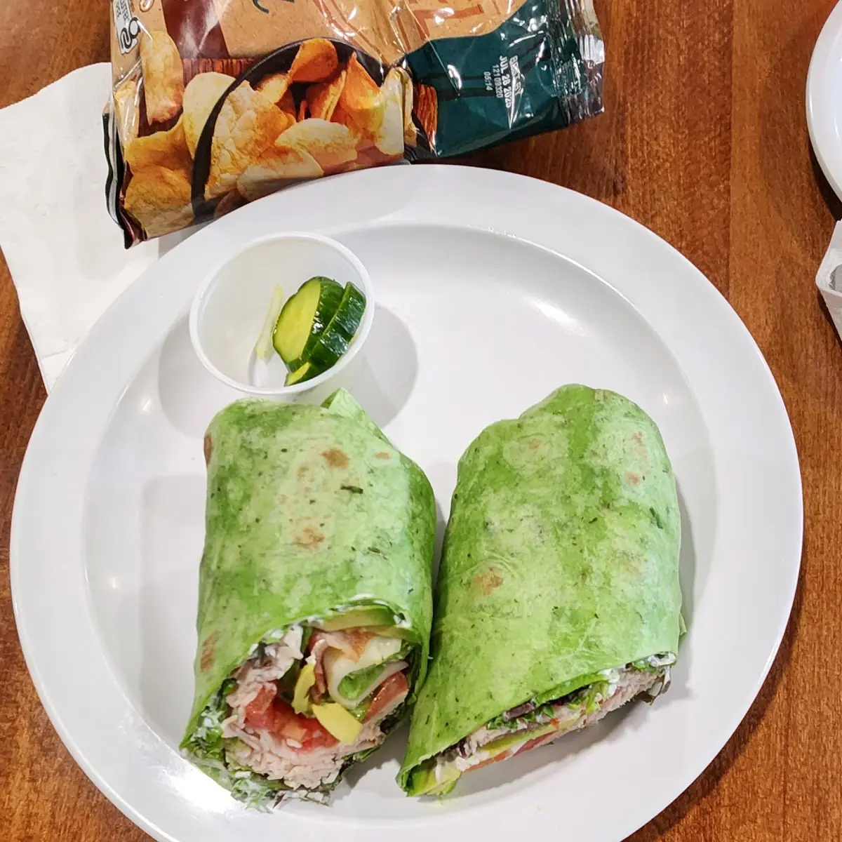 Turkey Bacon Avocado Wrap